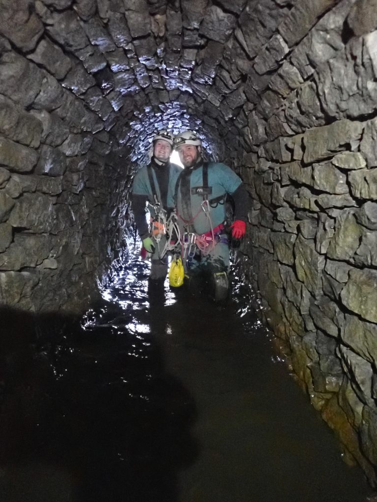The Masson Caving Group visit to Red Rake Mine. The mine is near Calver.